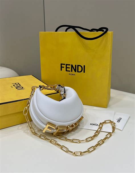 fendi fendigraphy nano shoulder bag|Fendi nano edition bag.